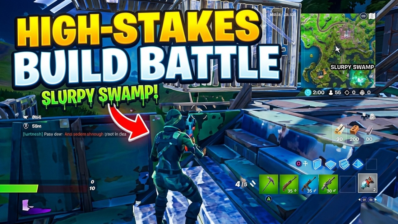 High-Stakes Build Battles at Slurpy Swamp