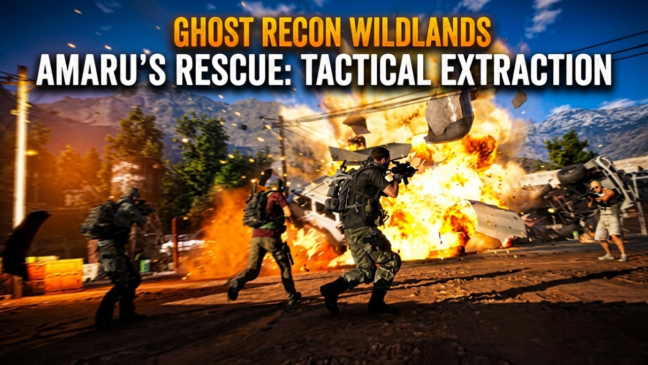 Ghost Recon Wildlands: Amaru's Rescue - Full Tactical Gameplay & Extraction