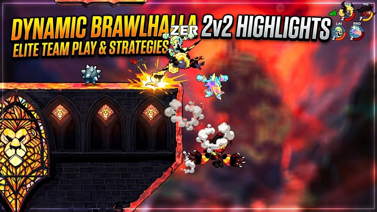 Dynamic Brawlhalla 2v2 Highlights: Elite Team Play and Strategies