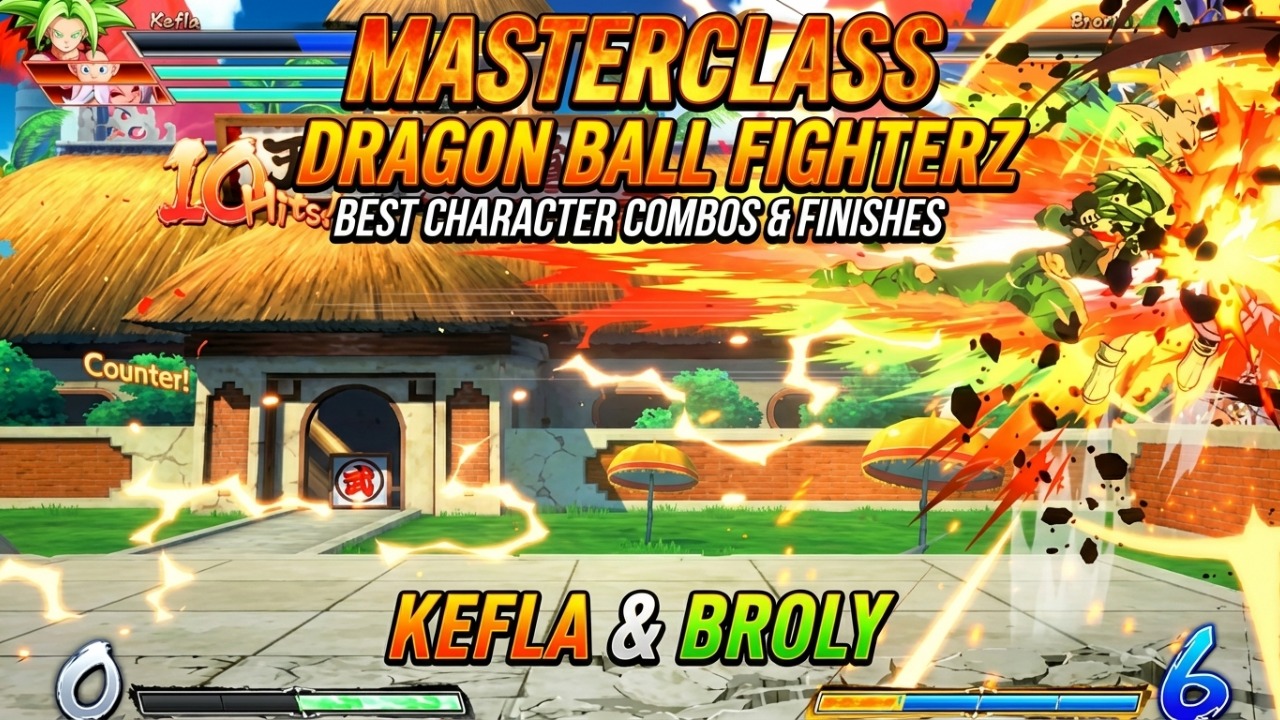 Masterclass Dragon Ball FighterZ: Best Character Combos & Finishes