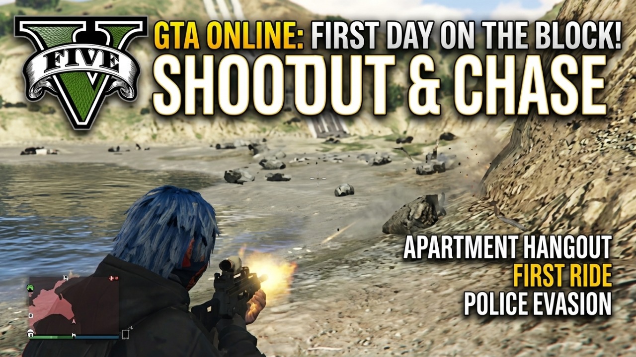 GTA 5 - First day on the block