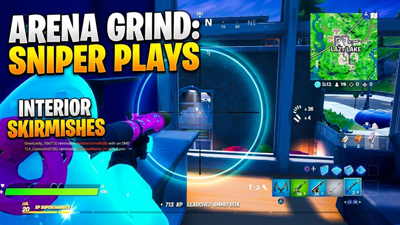 Arena Grind: Sniper Plays and Interior Skirmishes