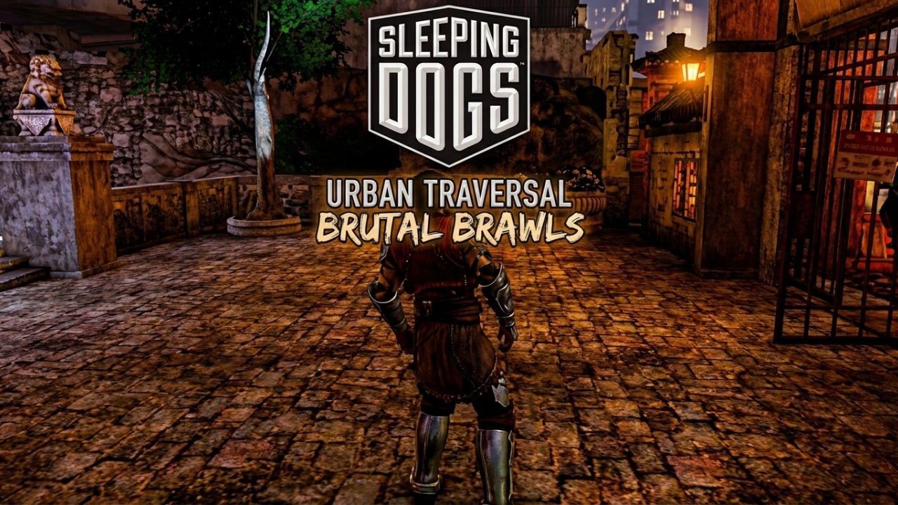 Sleeping Dogs Gameplay: Urban Traversal and Brutal Brawls