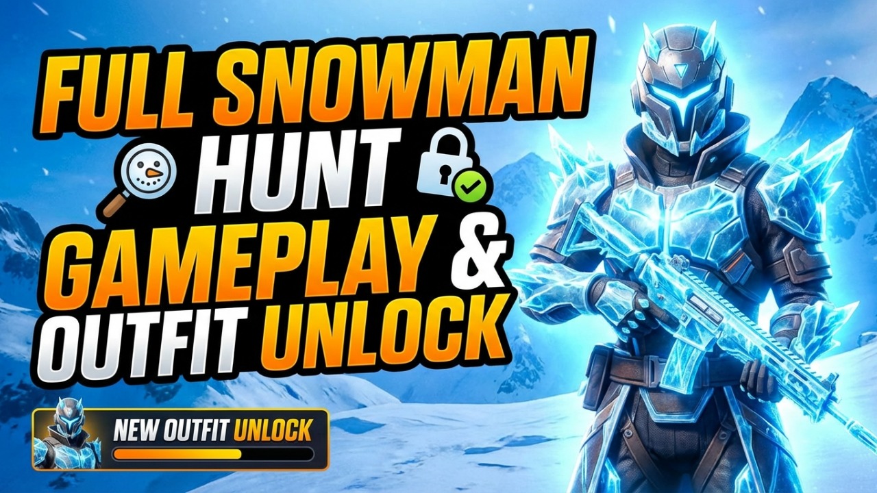 Full Snowman Hunt & Outfit Unlock Gameplay
