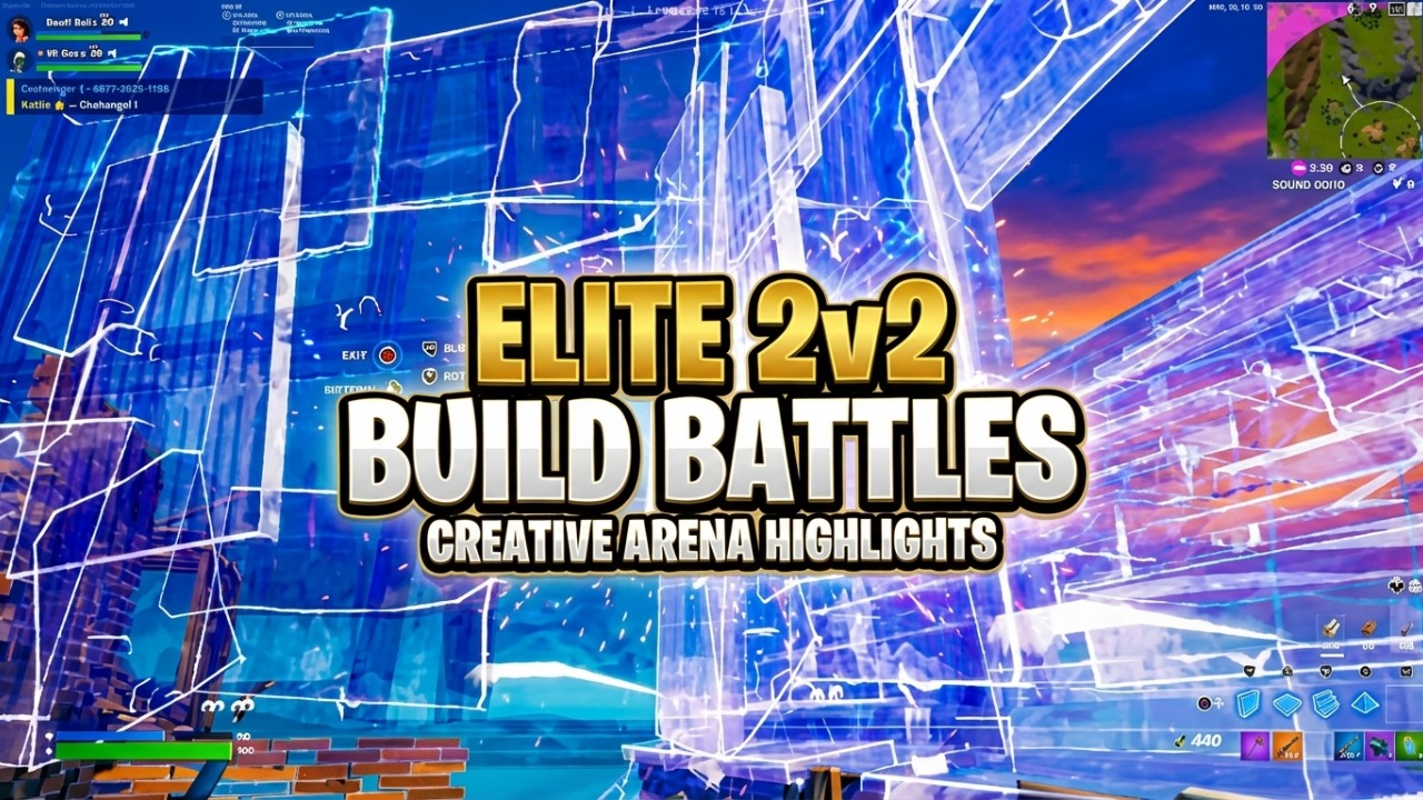 Elite 2v2 Build Battles: Fortnite Creative Arena Highlights
