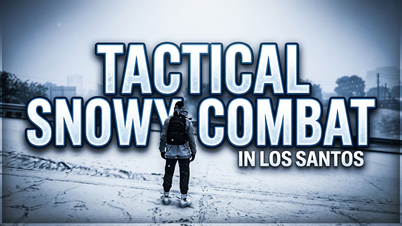 Tactical Snowy Combat in Los Santos