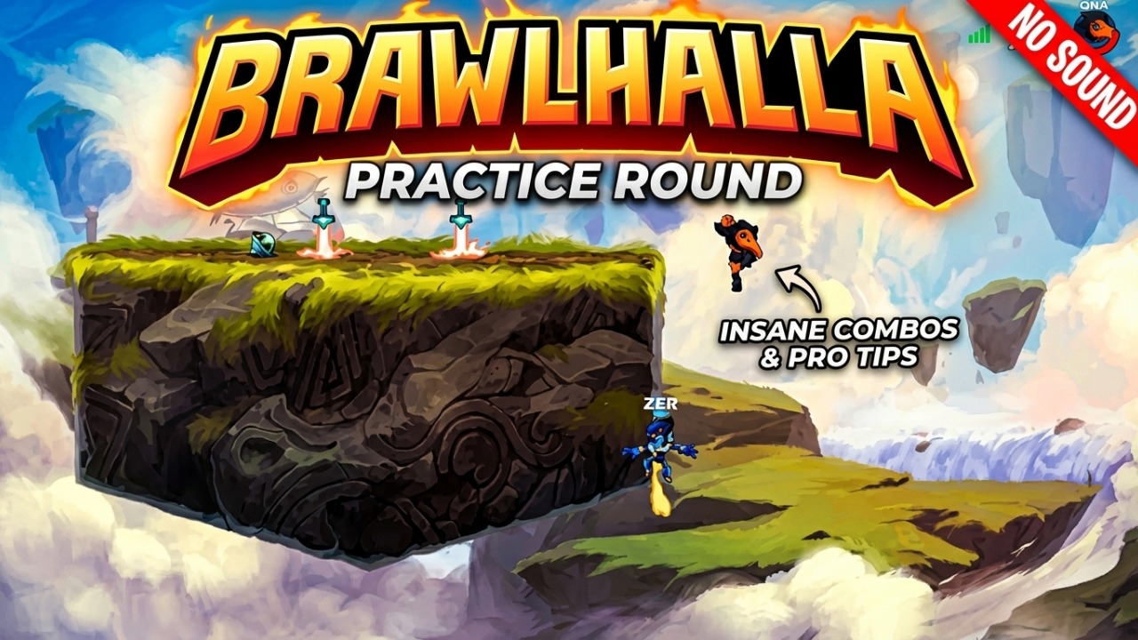 Brawlhalla - Practice Round (No sound)