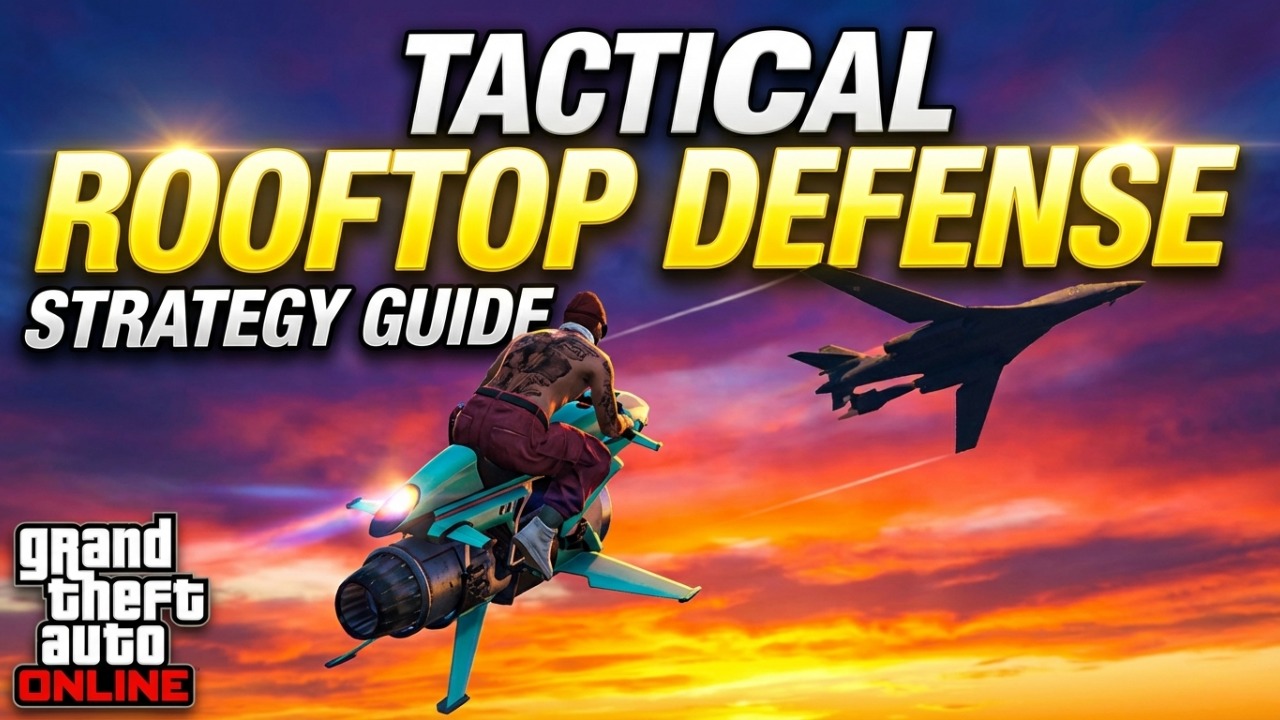 Tactical Rooftop Defense Strategy in GTA Online