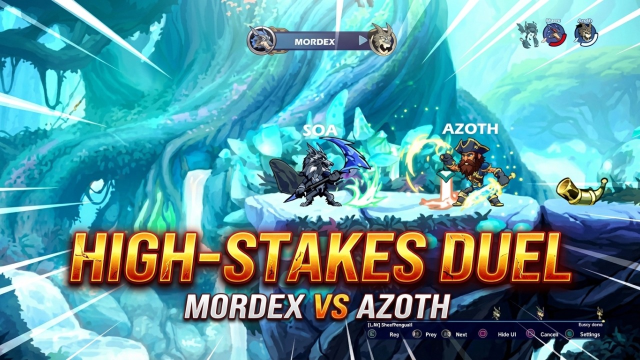 High-Stakes Brawlhalla: Mordex vs Azoth Duel