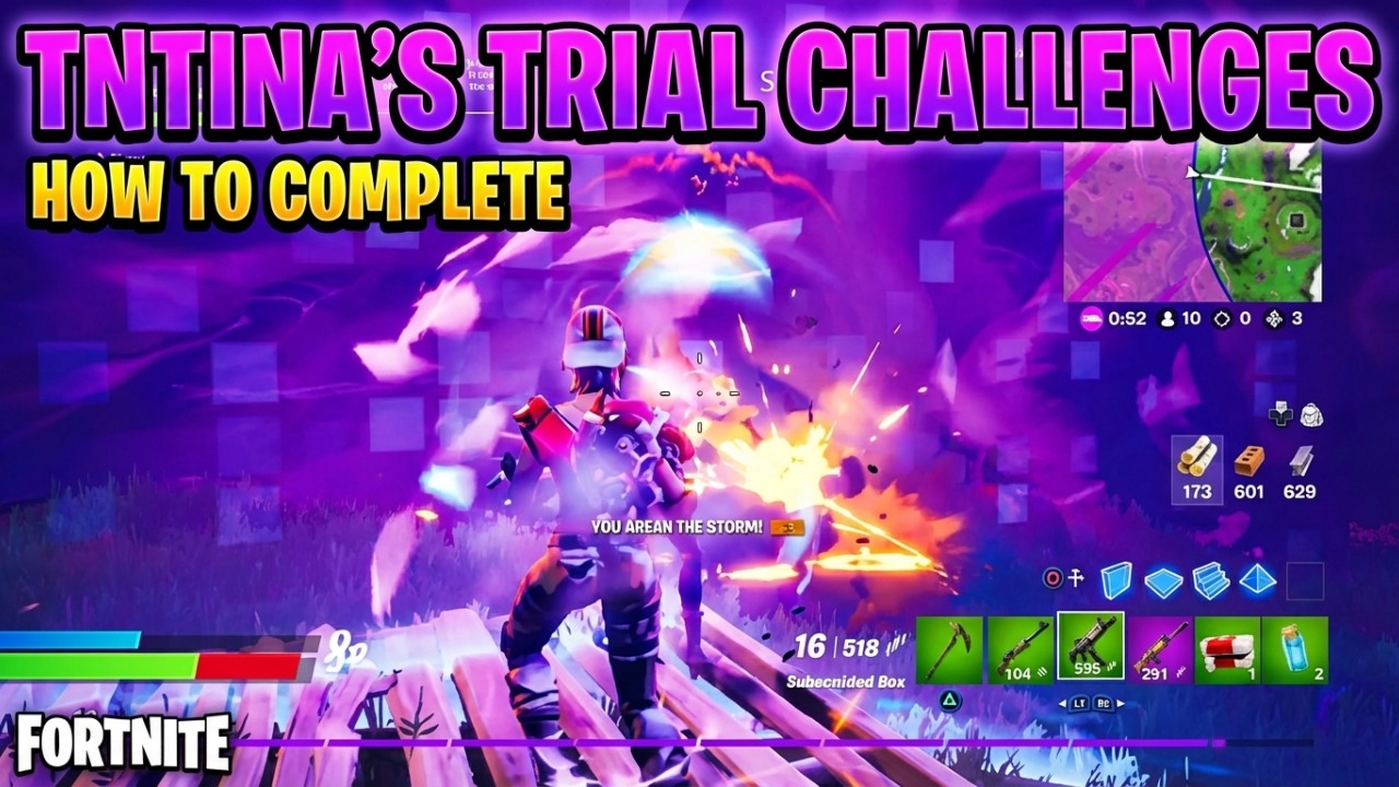 How to Complete Tntina's Trial Challenges in Fortnite