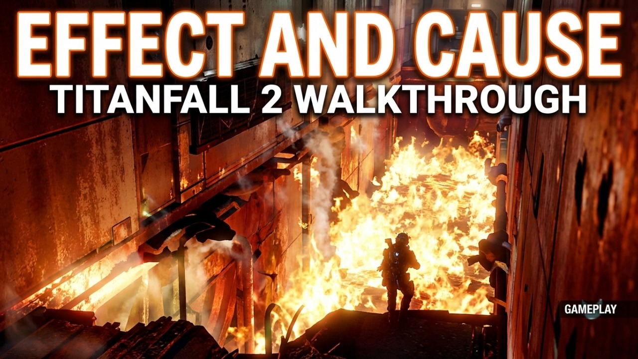 Effect and Cause Gameplay - Titanfall 2 Walkthrough