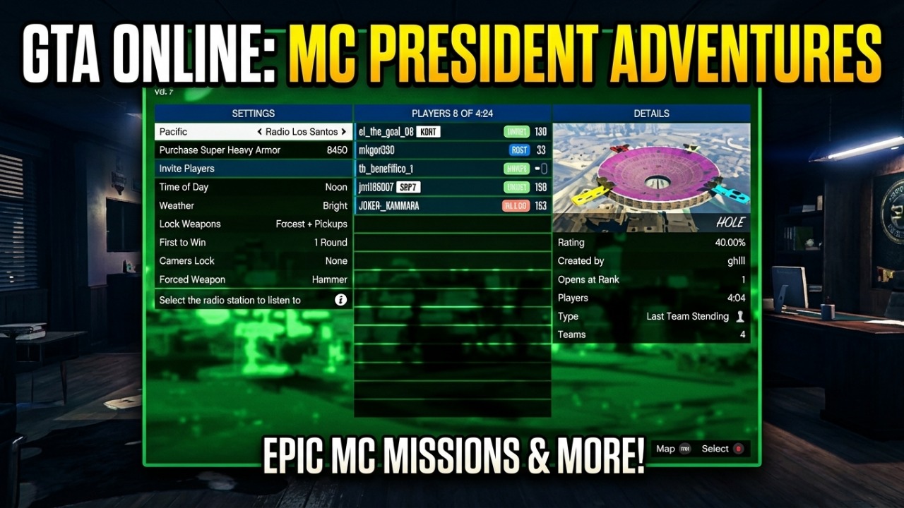 GTA Online: MC President Adventures