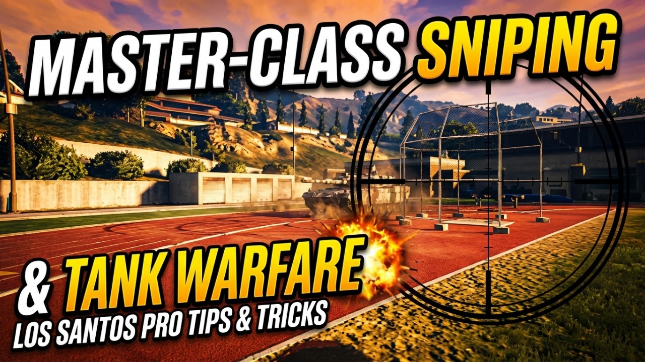 Master-Class Sniping and Tank Warfare in Los Santos