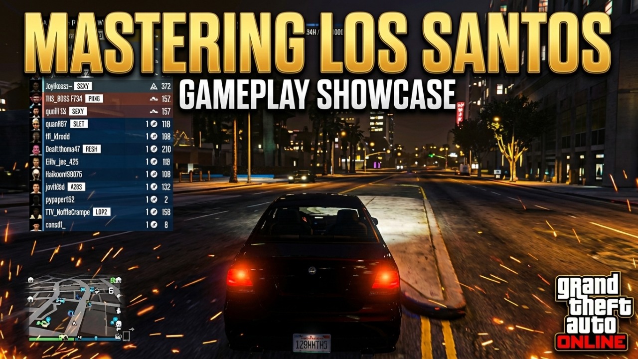 Mastering Los Santos: A GTA Online Gameplay Showcase