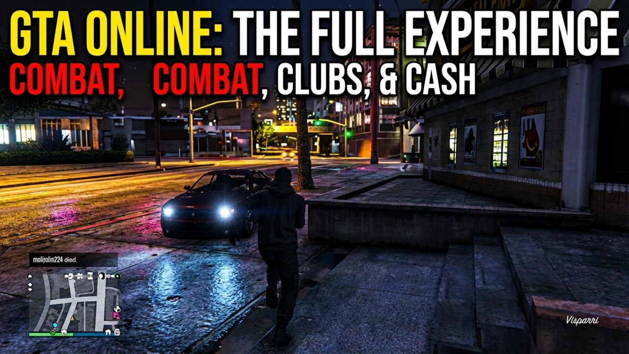 The Full GTA Online Experience: Combat, Clubs, and Cash