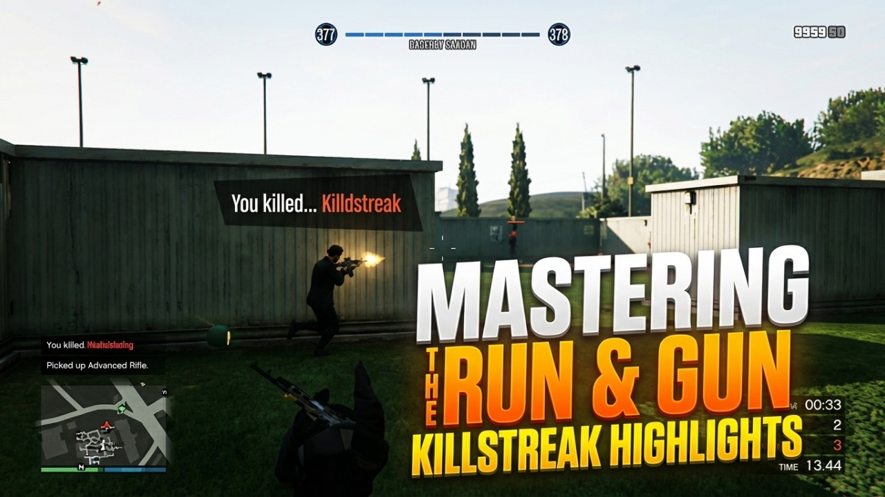Mastering the Run and Gun: Killstreak Highlights