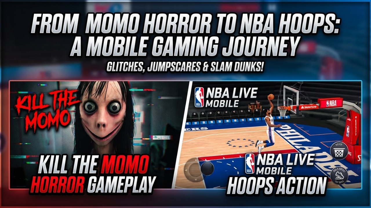 From Momo Horror to NBA Hoops: A Mobile Gaming Journey