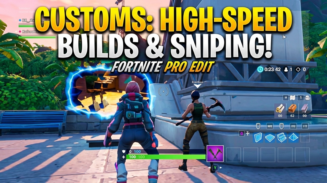 Playing fortnite with randoms/Brother