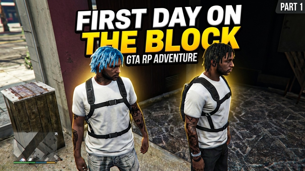 First day on the block