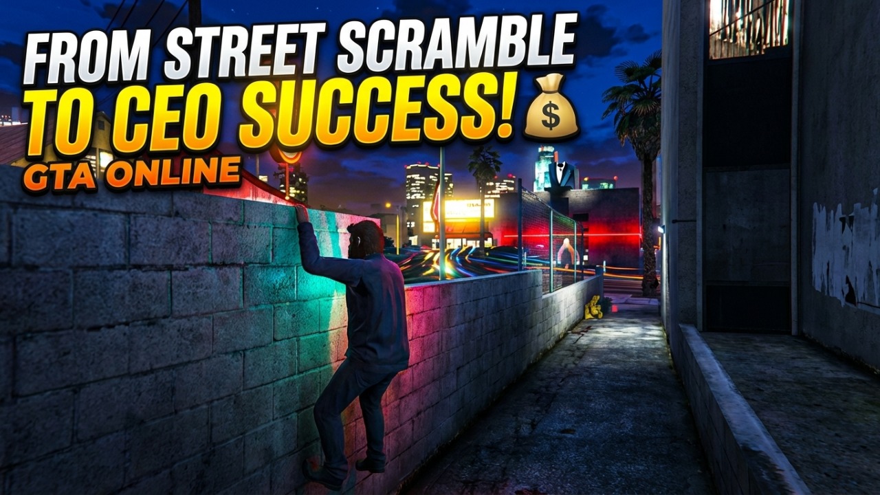 GTA Online: From Street Scramble to CEO Success!