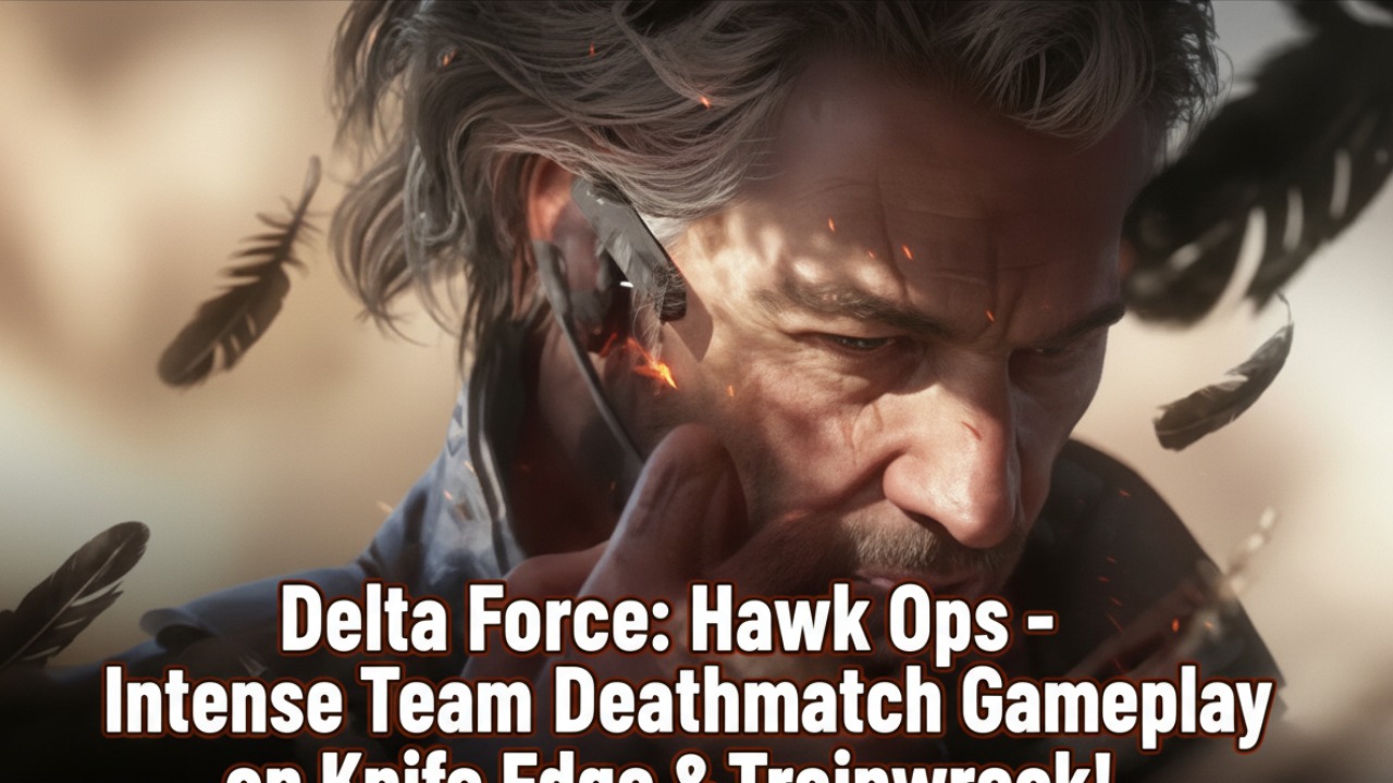 Delta Force: Hawk Ops - Intense Team Deathmatch Gameplay on Knife Edge & Trainwreck!