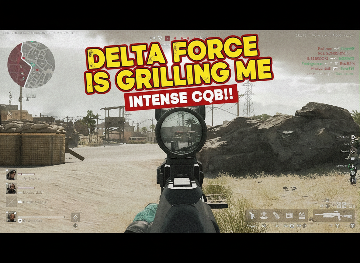 Delta Force: Intense First-Person Shooter Gameplay Showcase