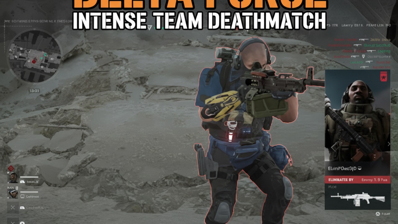 Delta Force: Intense Team Deathmatch Gameplay Highlights