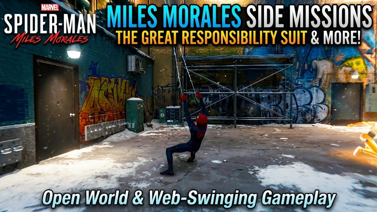Marvel's Spider-Man: Miles Morales side missions