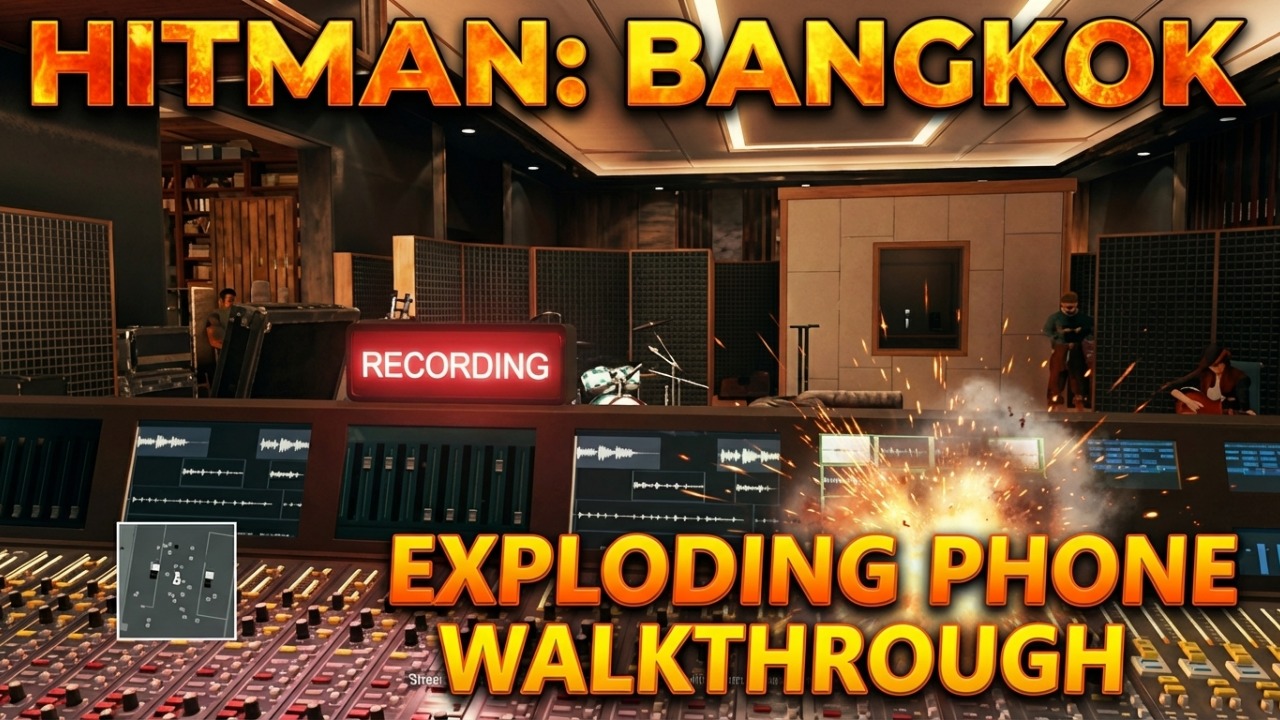 HITMAN: Bangkok - Exploding Phone Assassination Walkthrough