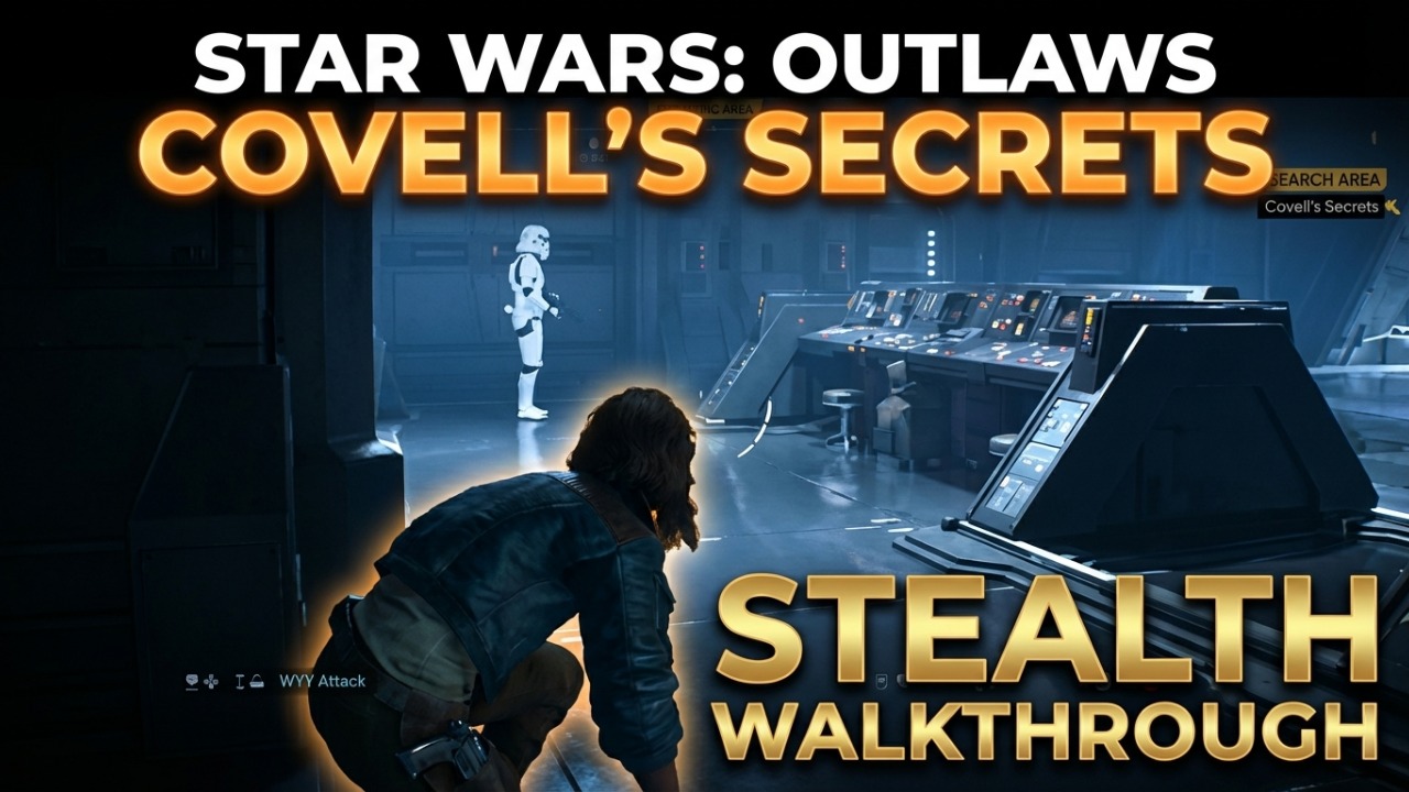Star Wars: Outlaws | Covells Secrets Stealth Walkthrough