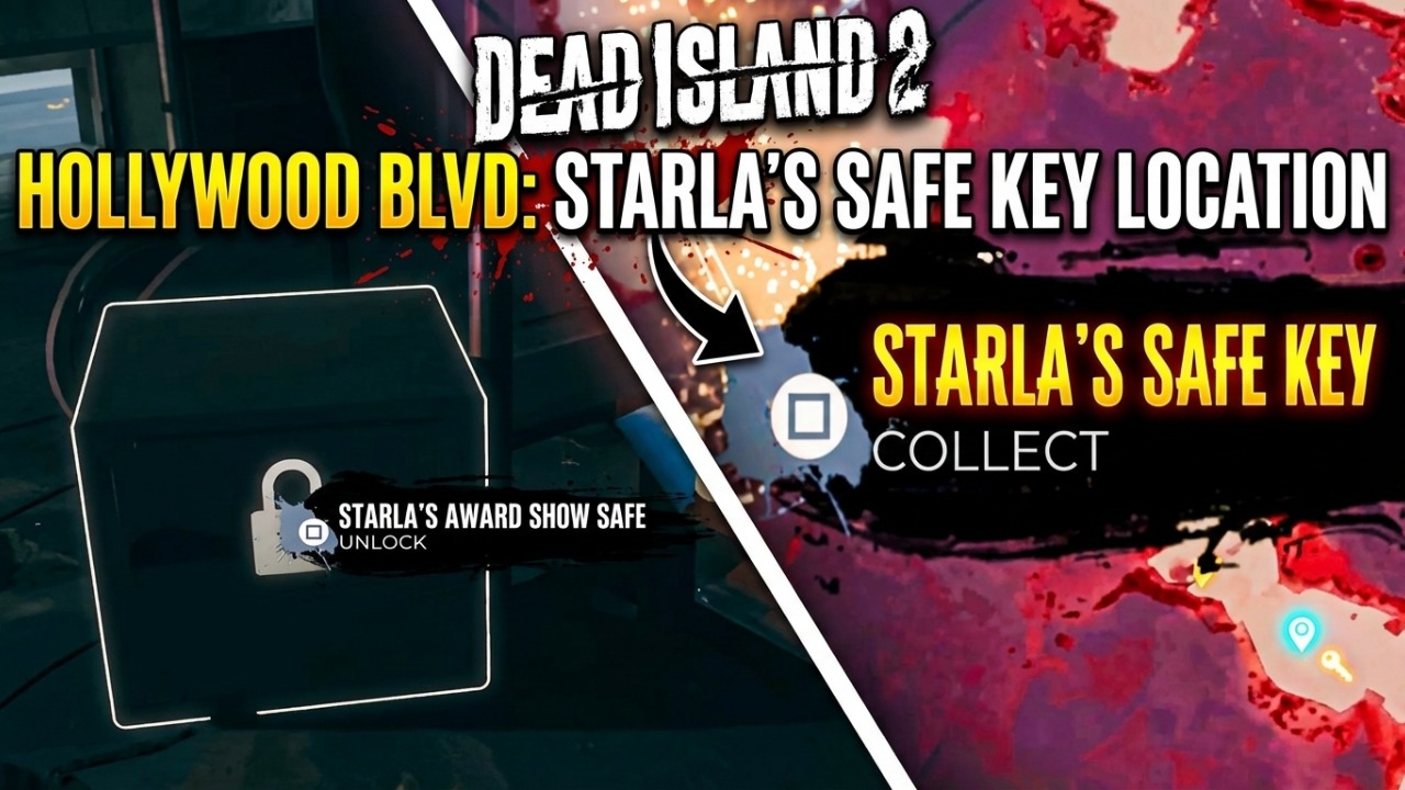 Dead Island 2: Hollywood Blvd | Starlas Safe Key Location #DeadIsland2