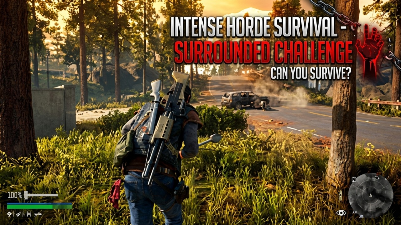 Intense Horde Survival - Surrounded Challenge Runs